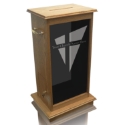 Offering Box -  Floor Model - Tinted Glass